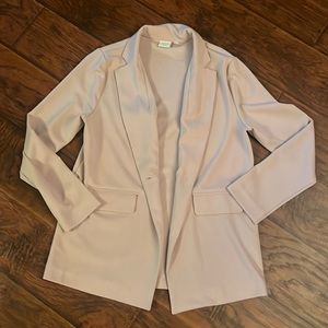 Womens rose colored blazer. Medium